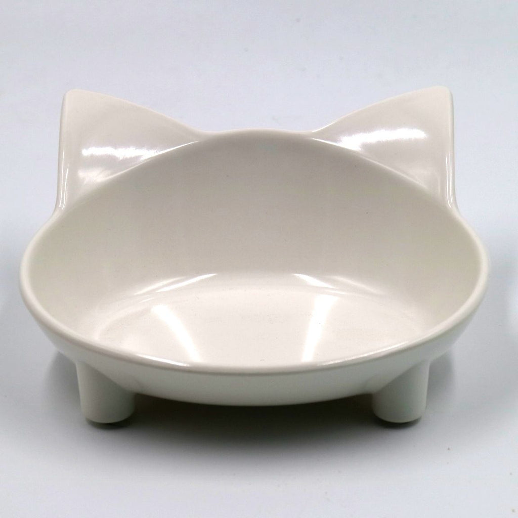 Pet cat bowl Non slip cute cat shaped colorful High Quality cat bowl cat food bowl