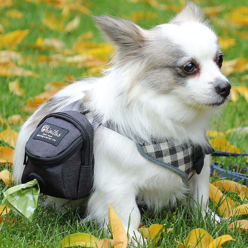 Pet Dog Treat Pouch Portable Multifunction Training Bag & Poop Bag Dispenser