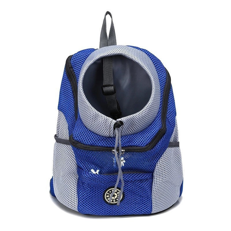 Pet Dog Carrier Bag Double Shoulder Portable Travel Outdoor Backpack Travel Set