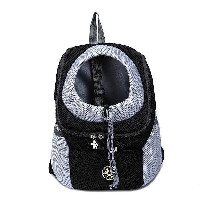 Pet Dog Carrier Bag Double Shoulder Portable Travel Outdoor Backpack Travel Set