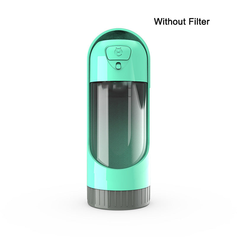 2 in 1 Portable Water Bottle Drinking Bowl for Dogs Cats Outdoor Feeding Water Dispenser