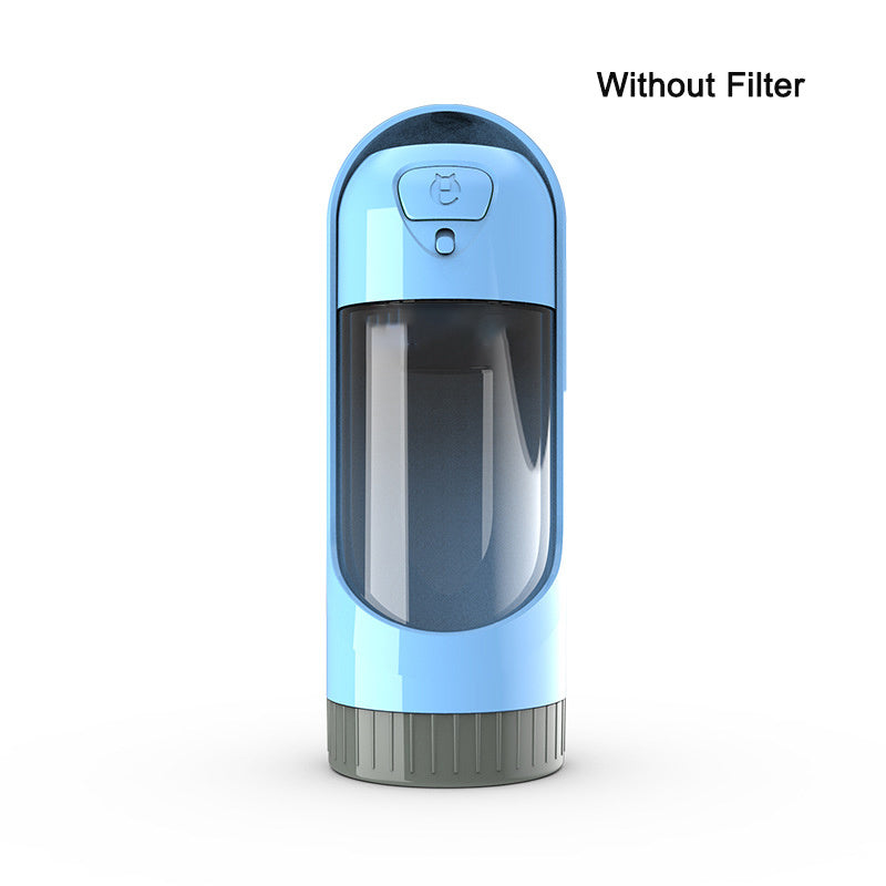 2 in 1 Portable Water Bottle for Dogs Dog Drinking Bowl for Small Large Dogs Feeding Water Dispenser Cat Dogs Outdoor Bottles