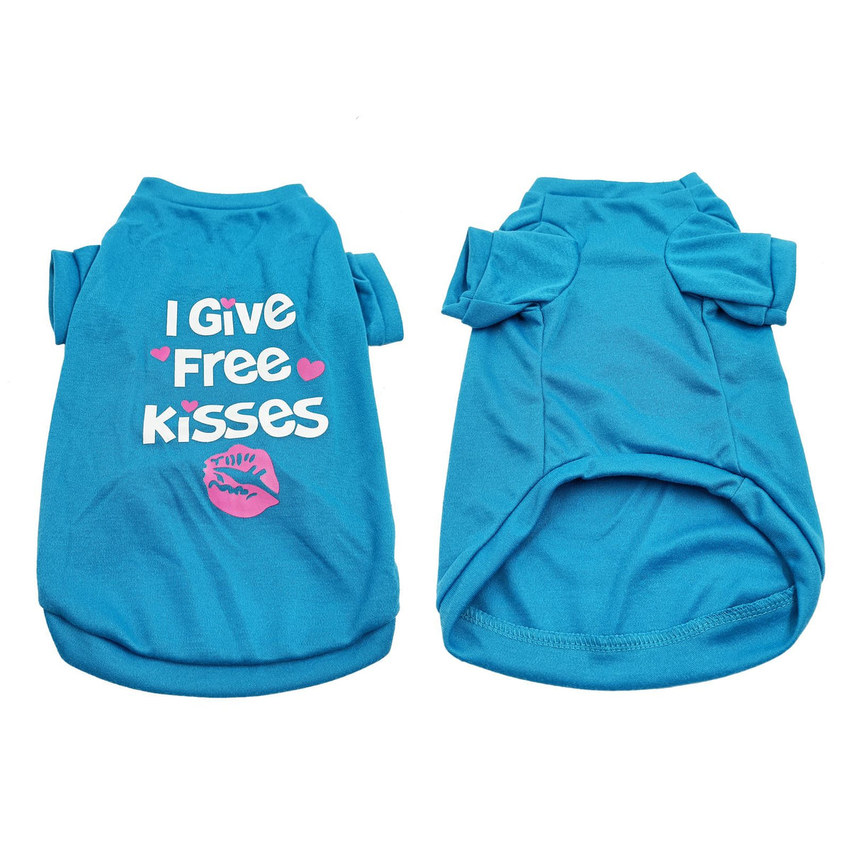 Summer English Print Pet Cotton Tank Top T-shirt for Cats and Dogs