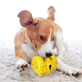 Pet Dog Toothbrush Chew Toys, Upgraded Treasure Chest Sounding Toy, Dental Care Tooth Cleaning, Safe Dog Squeak Toy, Food Grade Natural Rubber Chewer