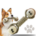 Dog Braided Rope Toy Durable Dog Toys for Aggressive Chewers Dog Chew Toys Teeth Cleaning Safe Bite Resistant Toothbrush Stick for Puppies & Middle