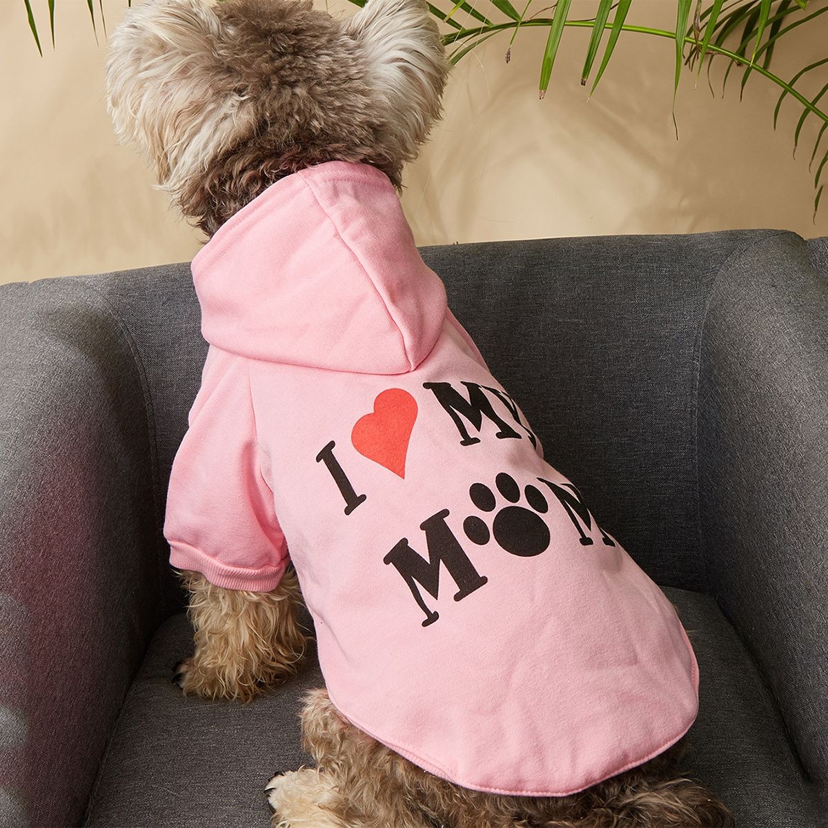 I Love My Mom Pet Hoodie Dog & Cat Apparel