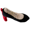 Red Heel Squeaky Dog Shoe Toy - Small