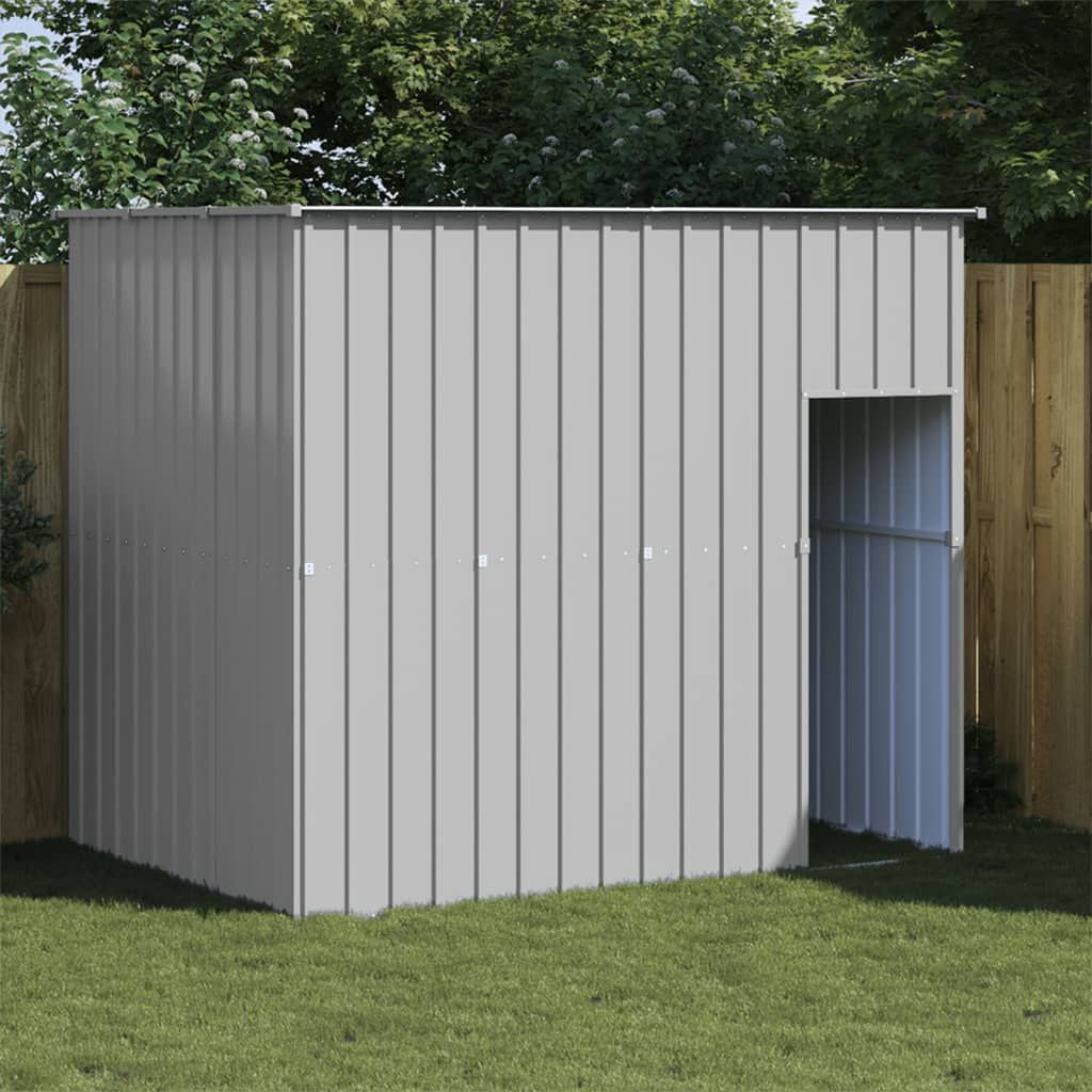 Dog House Light grey Galvanized Steel 84.3 x 60.2 x 71.3 in