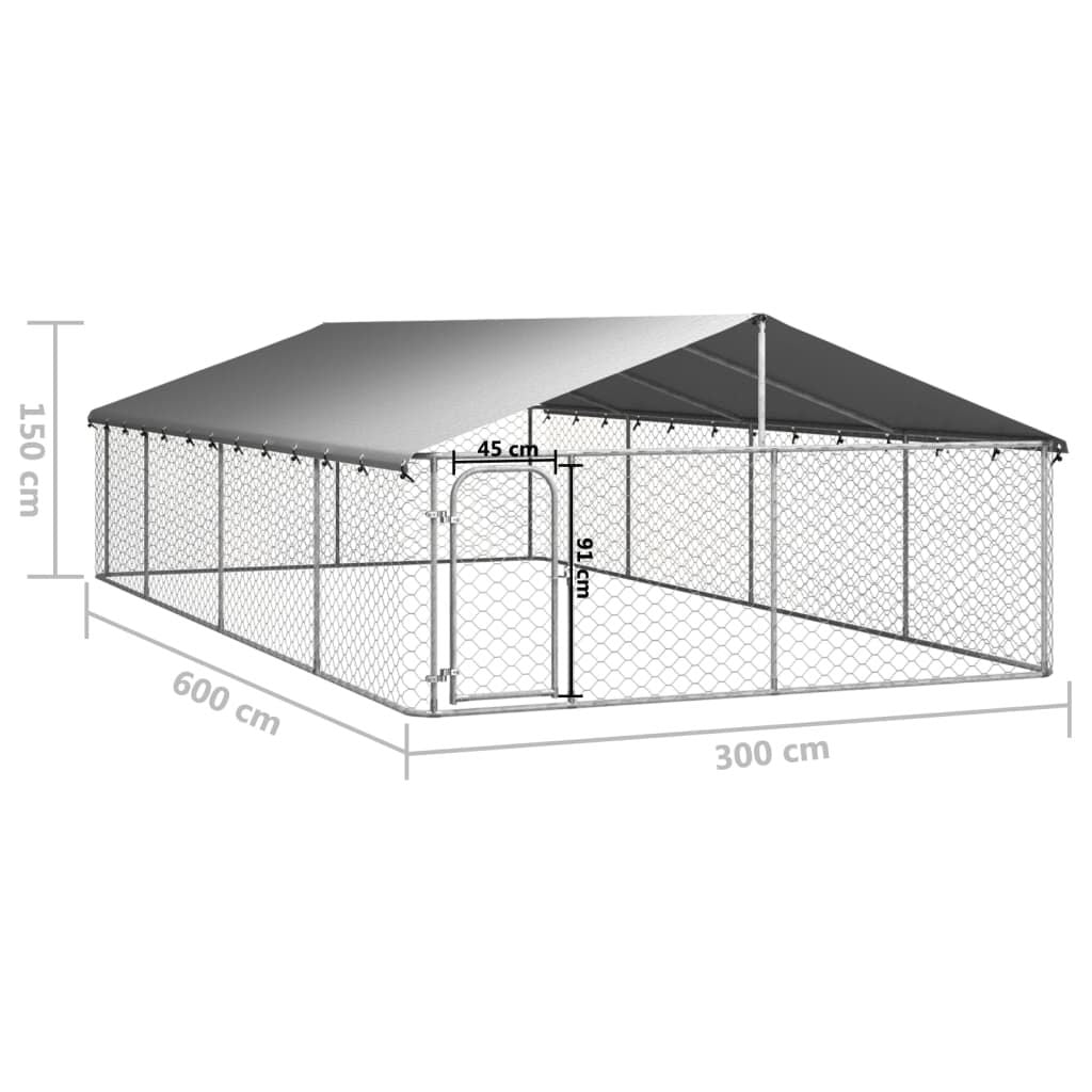 Dog Kennel Galvanized Steel