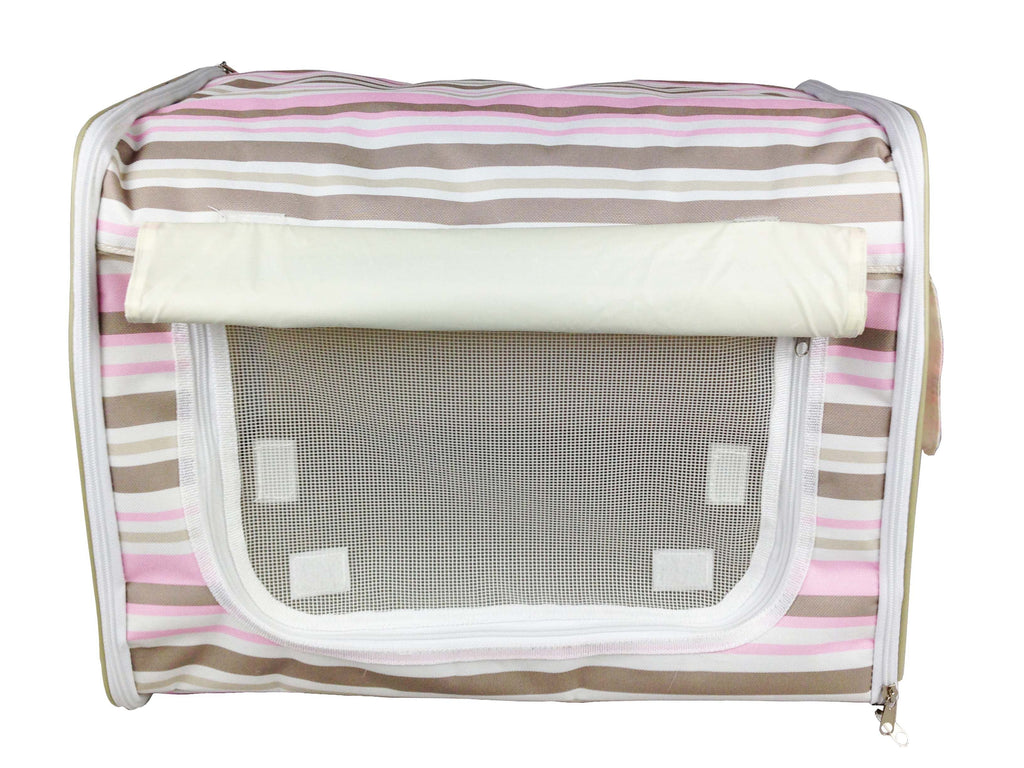 Folding Zippered Lightweight Wire-Framed Easy Folding Pet Crate