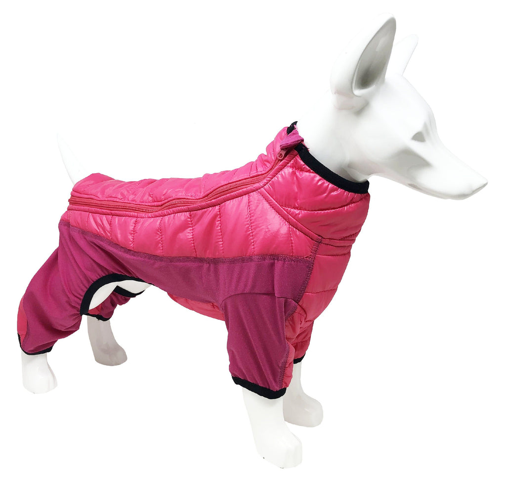 Pet Life 'Aura-Vent' Lightweight 4-Season Stretch and Quick-Dry Full Body Dog Jacket