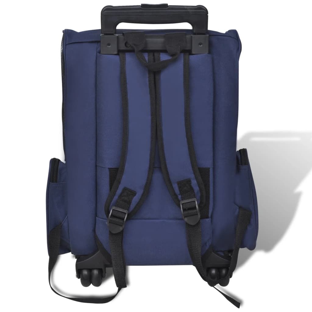 Pet Carrier Blue Polyester