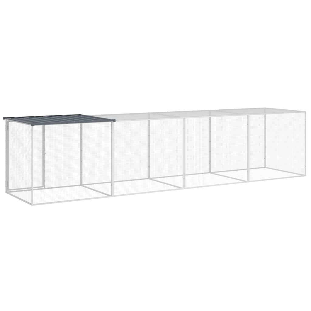 Chicken Cage Anthracite Galvanized steel 158.7 x 38.6 x 35.4 in