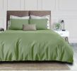 Sage Green Duvet Cover Queen Size Microfiber Duvet Cover with Zipper Duvet Cover Set with 2 Pillow Shams Luxury Soft Comforter Cover Queen Size 90 x 9